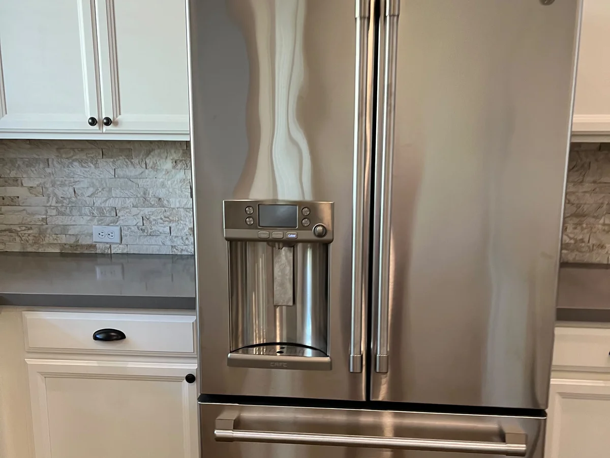 Spotless stainless french-door refrigerator
